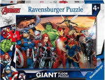 Ravensburger 3094 Avengers Giant Puzzle 60 Pezzi da Pavimento Per Bambini da 4+ Anni