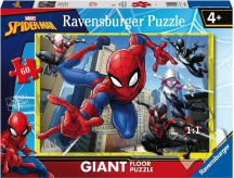 Ravensburger 3095 Giant Spiderman Puzzle 60 Pezzi per Bambini da 4+