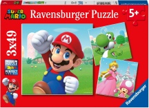 Ravensburger 5186 Puzzle Super Mario 3X49 Pezzi