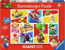 Ravensburger 5640 Super Mario Giant Puzzle 125 Pezzi per Bambini da 6+ Anni