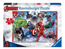 Ravensburger 5643 Avengers Giant Puzzle 125 Pezzi da Pavimento per Bambini da 6+ Anni