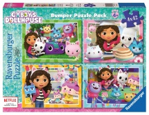 Ravensburger 5655 Gabbys Dollhouse Puzzle 42 Pezzi Confezione 4 per Bambini 4+