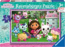 Ravensburger 5658 Gabbys Dollhouse Puzzle 35 Pezzi per Bambini da 3+ Anni