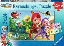 Ravensburger 5726 Petronix Defenders 2 Puzzle da 24 Pezzi per Bambini da 4+ Anni