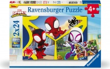 Ravensburger 57290 Spidey Puzzle 24 Pezzi Confezione da 2 per Bambini da 4+ Anni