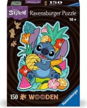 Ravensburger 758 Disney Stitch Puzzle Wooden in Legno 150 Pezzi per Bambini da 10+