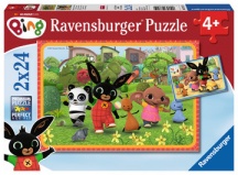 Ravensburger 7821 Bing Puzzle 24 Pezzi Confezione da 2 per Bambini da 4+ Anni