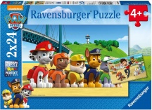 Ravensburger 9064 Paw Patrol A Puzzle 24 Pezzi Confezione da 2 per Bambini da 4+ Anni