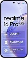 Realme 85044 16 Pro Smartphone 6.8" 5G RAM 8 Gb Capacit� 512 Gb 200 MP Android Viola