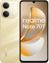 Realme REALNOTE70T128GOLD 70T Smartphone 6.7" RAM 4 Gb Capacit� 128 Gb Android colore Oro
