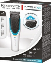 Remington HC4000 Tagliacapelli a Rete e Batteria Lame inox  Power-X-Series X4