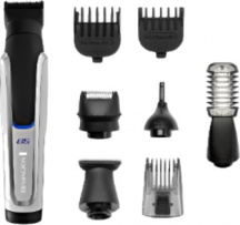Remington PG5000 Rasoio elettrico con 9 Accessori colore Argento  nero