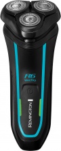 Remington R6000 Rasoio Elettrico Uomo Wet & Dry  R6 STYLE SERIES AQUA