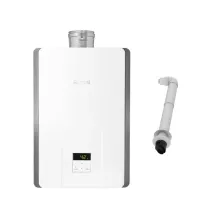 Rinnai REU-A1720FFU-E-NG+FOT-HX060-A07 Scaldabagno a Metano 17L Flusso Forzato Infinity 17i + Kit