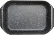 Risoli 00102RGR40H Teglia Forno Antiaderente Rettangolare in Alluminio 40 x 25 cm Nero Plus