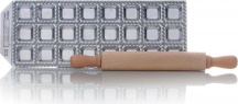 Risoli 2007410B Stampo 24 ravioli Alluminio pressofuso