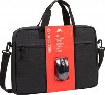 Rivacase 8038BKMOUSE Borsa per Notebook 15.6" Valigetta Ventiquattrore 8038