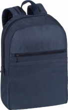 Rivacase 8065BLUE Borsa per notebook zaino Poliestere Nero Blu