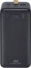 Rivacase VA1084 Powerbank per Notebook 40000 mAh Ricarica Rapida Nero