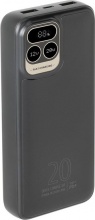 Rivacase VA2521 Powerbank Batteria Portatile 20000 mAh Grigio