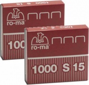Ro-Ma 1005417 Confezione 40 x 1000 Punti Acciaio