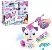 Rocco Giocattoli 20289584 Peluche Airbrush Plush Kitty Et� Consigliata 6+