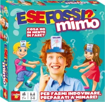 Rocco Giocattoli 21194207 E Se Fossi? Mimo Gioco da Tavolo Per Bambini da 7+