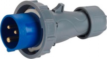 Rosi 8213 Spina Industriale Diritta CEE 2P+T Ip67