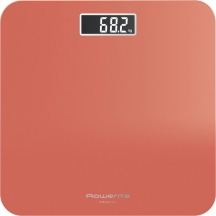Rowenta 1830009541 Bilancia da Bagno Elettronica 160 kg Display Arancione Premiss 2.0
