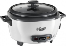 Russell Hobbs 27030-56 Cuociriso elettrico Risottiera Vapore 300W 1,4 lt Bianco