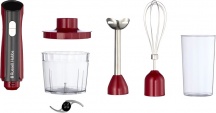 Russell Hobbs 27140-56 Frullatore Immersione 500W Frusta Tritatutto Rosso
