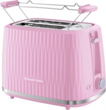Russell Hobbs 27372-56 Tostapane 2 Fette 800W con Funzione Scongelamento Rosa