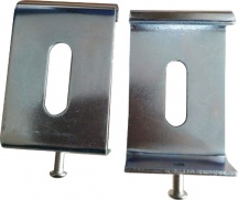 SANGIORGIO srl 4048747 Coppia Staffe Per Tenda Da Sole a Caduta 2 Pezzi