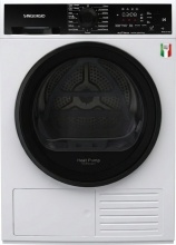 SANGIORGIO SDR9E Asciugatrice 9 Kg Classe C Inverter con Pompa di Calore 60 cm SDR9-E