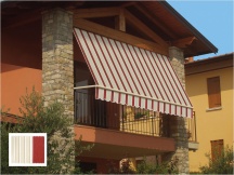 SANGIORGIO srl 3901 Tenda da Sole a Caduta cm 300xh.250 VerdeBianco