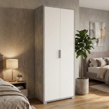SARMOG DOUBLE Db354k Armadio Guardaroba 2 ante battenti 71x41x182 cm 0992464
