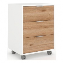 SARMOG QUADRANTE 733 Cassettiera Ufficio 3 Cassetti con Chiave 50x41x70 cm