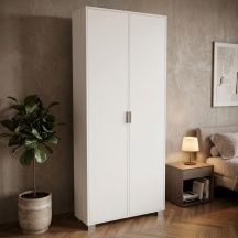 SARMOG QUADRANTE BNSP Armadio Guardaroba 2 ante battenti 83x29x190 cm QUADRANTE 0992454