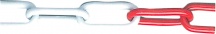 Scaioli mm.5 IN BOBINA Catena Acciaio Bianco  Rosso mm 5,0 ML  25