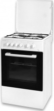 SCHAUB LORENZ SS450GW Cucina a Gas 4 Fuochi Forno a Gas 50x50 cm Bianco