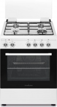 SCHAUB LORENZ SS631EW Cucina a Gas 4 Fuochi Forno Elettrico Ventilato 60x60