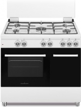 SCHAUB LORENZ SS941GEW Cucina a Gas 5 Fuochi Forno a Gas 90x60 Classe A Bianco