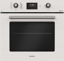 SCHOCK SFC9716V Forno Elettrico Ventilato da Incasso 64 Lt 60 cm Cl.A Alluminio