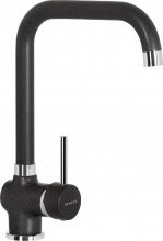 SCHOCK SXTIME13 Miscelatore Cucina Nero e Inox