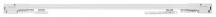 SEPE GROUP 9002011791 Scorritenda soffito parete Lunghezza 120215 cm Bianco