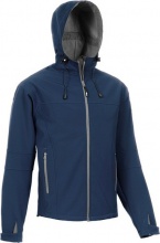 SOCIM I0320BM Giubbotto Uomo Poliestere Cappuccio Tg M Blu Softshell Drake