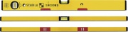 STABILA 1018708 Livella a Due Fiale Magnetica 70 M cm 80 2 Magneti