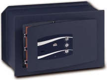 STARK 243TK Cassaforte Muro Incasso Meccanica Chiave Combinatore mm 400x195x250