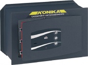STARK 300144 Cassaforte Con Chiave e Combinazione 246 Tk Alp 42x49x22