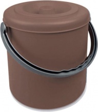 STEFANPLAST 20212 Pattumiera EUREKA colore Tortora 20 Litri